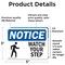 Signmission Safety Culture Sign, 5 in Width, Vinyl Decal, Rectangle OS-2PACK-NS-D-35-L-16874 - alternate 4